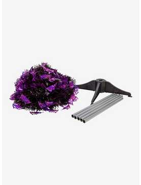 Kurt Adler Pre-Lit Purple and Black Collapsible Tree, , hi-res