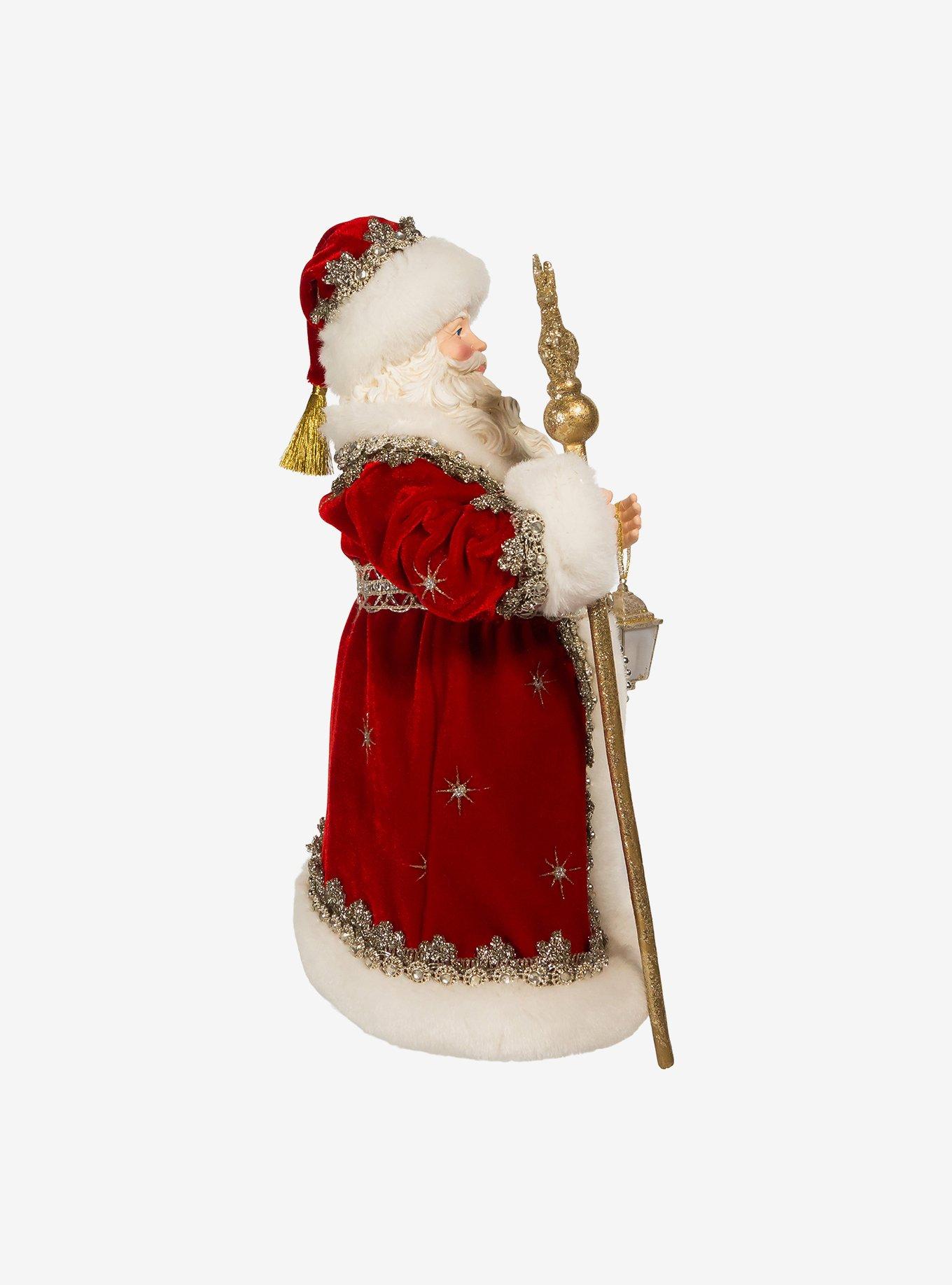 Kurt Adler Fabriche Regal Red Santa Figure, , alternate