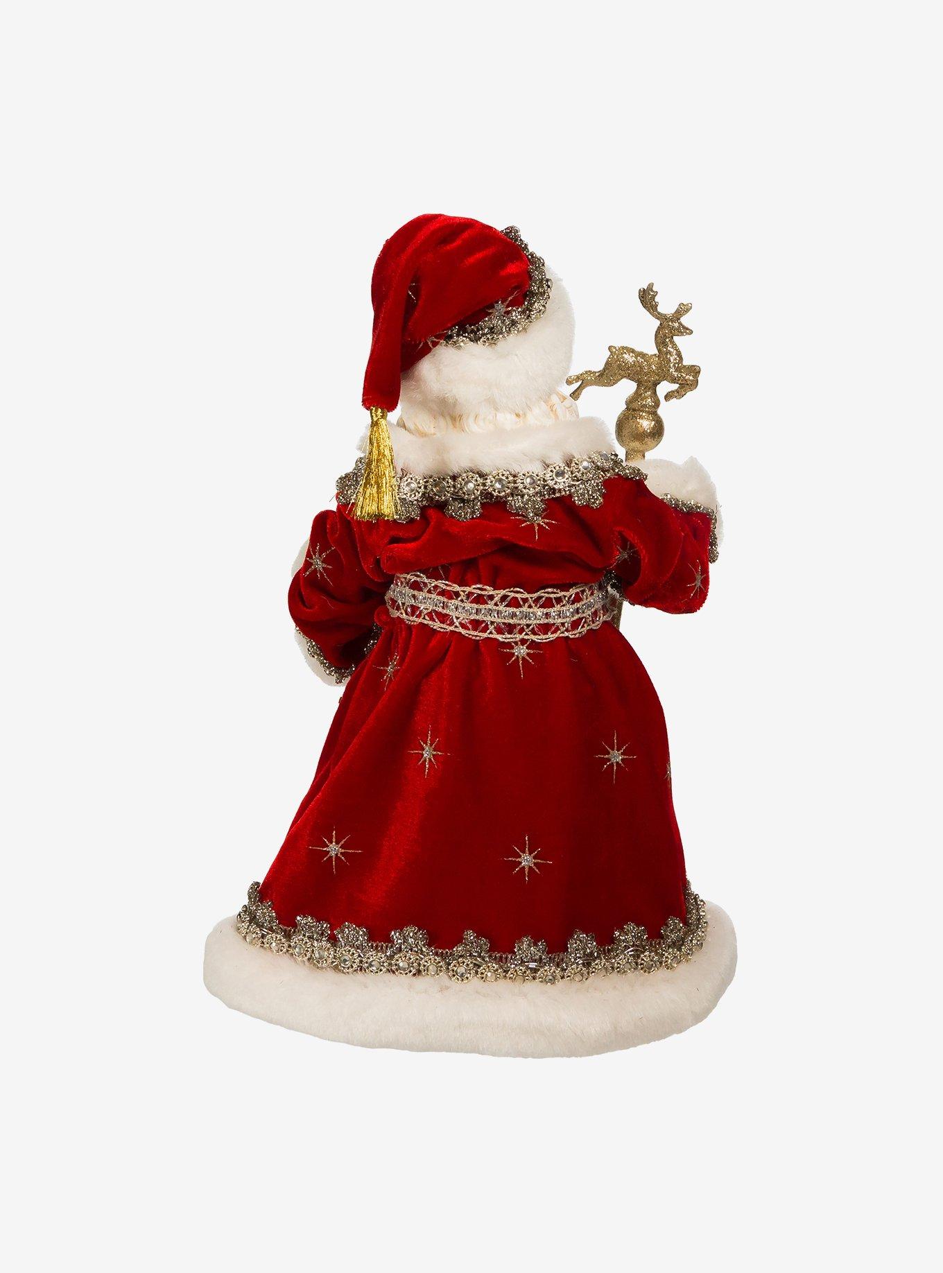 Kurt Adler Fabriche Regal Red Santa Figure, , alternate