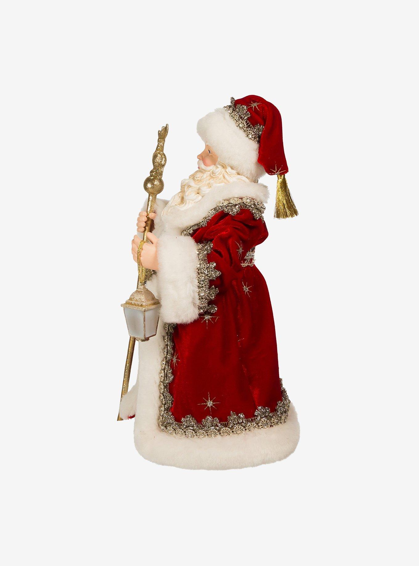 Kurt Adler Fabriche Regal Red Santa Figure, , alternate