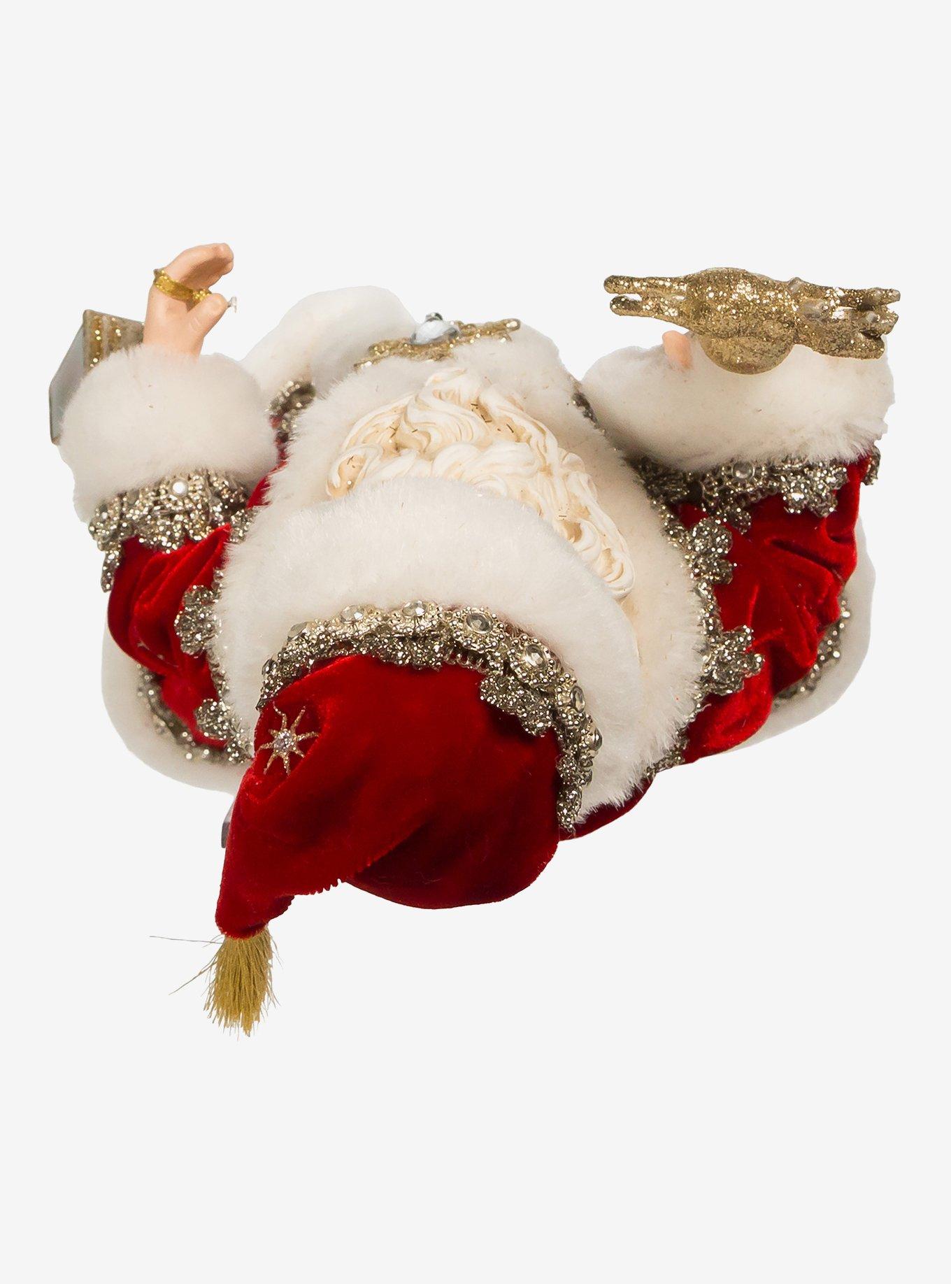 Kurt Adler Fabriche Regal Red Santa Figure, , alternate