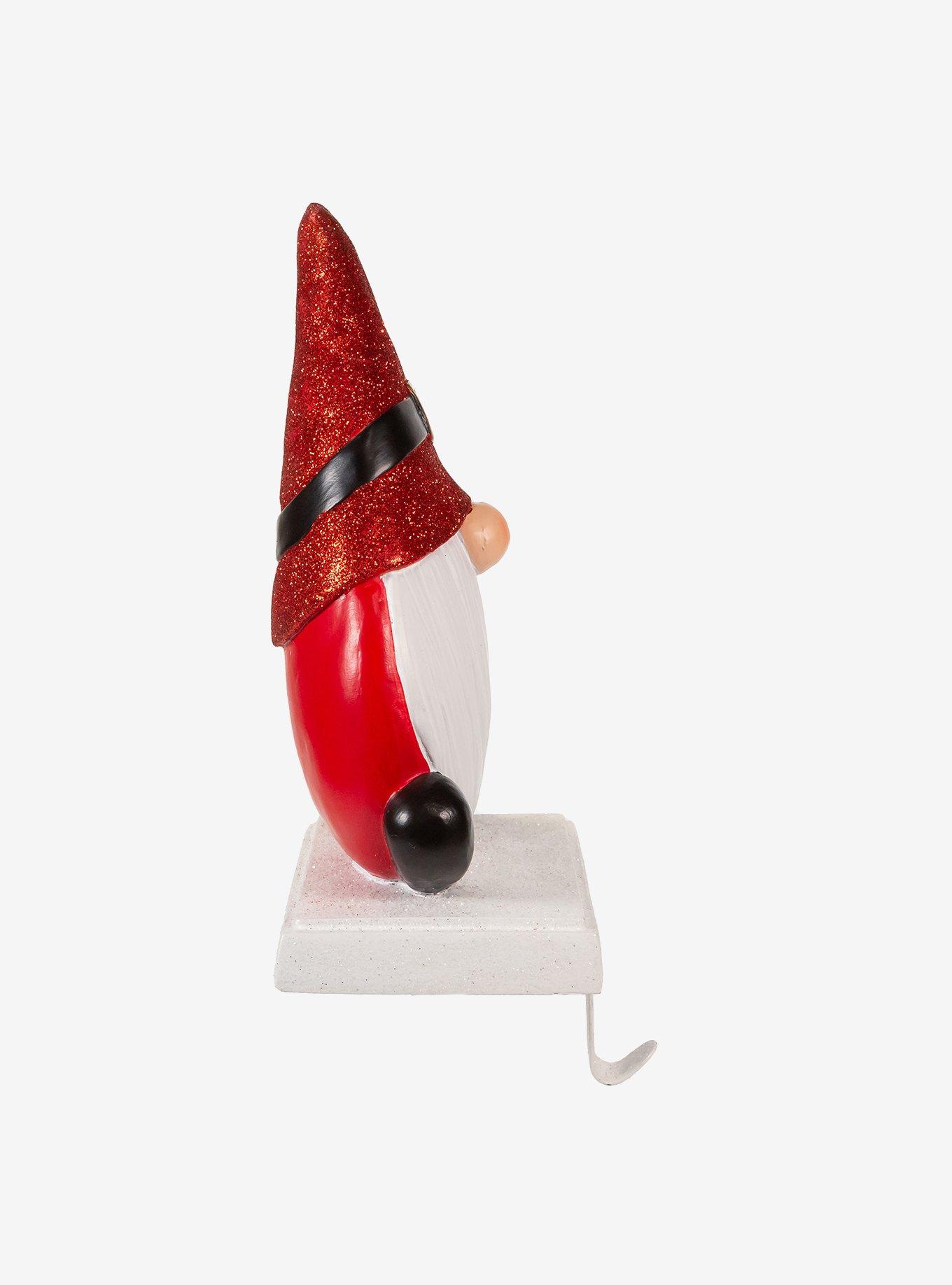 Kurt Adler Resin Gnome Stocking Holder, , alternate