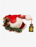 Kurt Adler Fabriche Santa with Wreath and Lantern Figure, , alternate