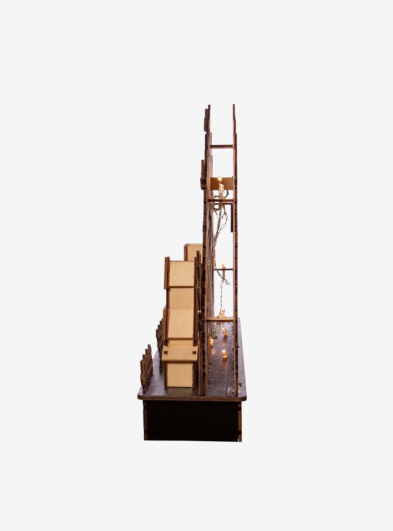 Kurt Adler LED Wooden Halloween Village House, , alternate
