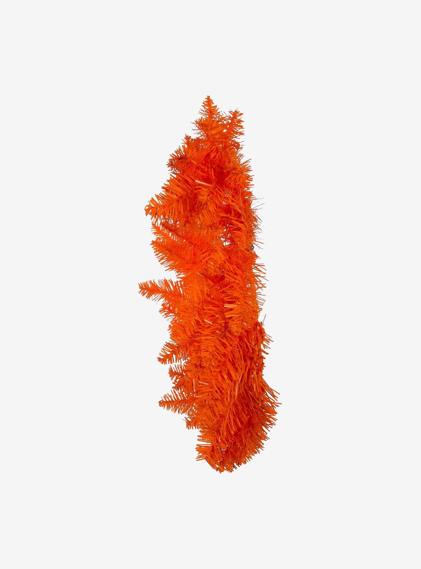 18-inch Unlit Orange Wreath, , alternate