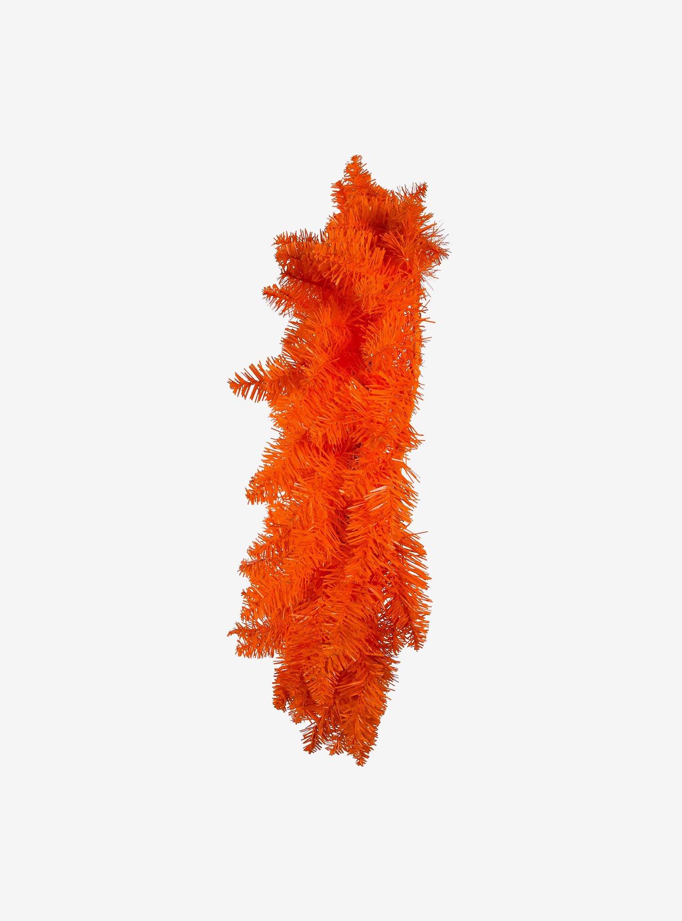 Kurt Adler 24-inch Unlit Orange Wreath, , alternate