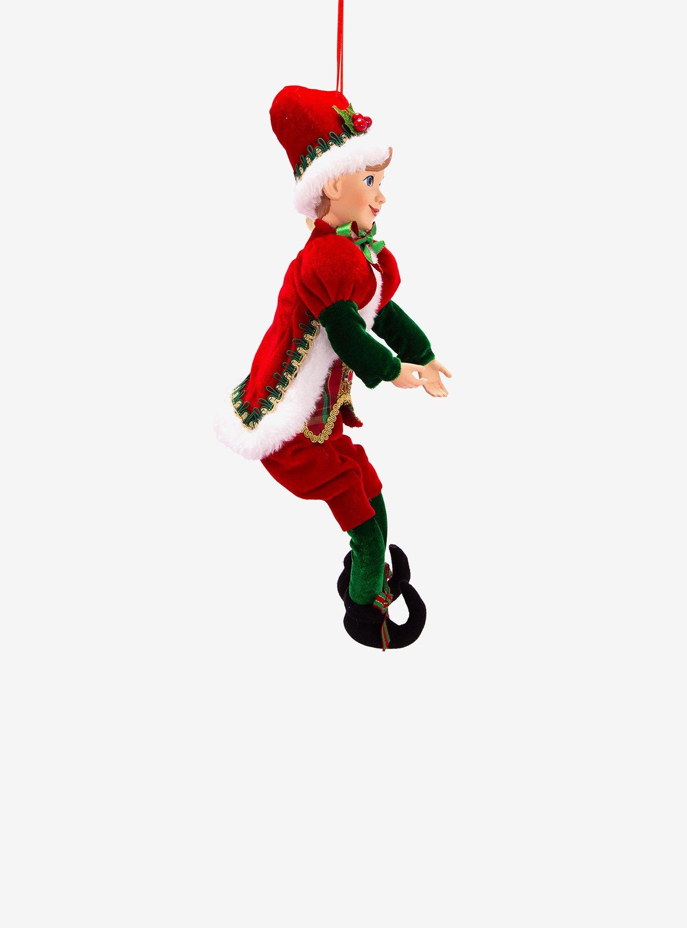 Kurt Adler Kringle Klaus Elf Traditional Ornament, , alternate