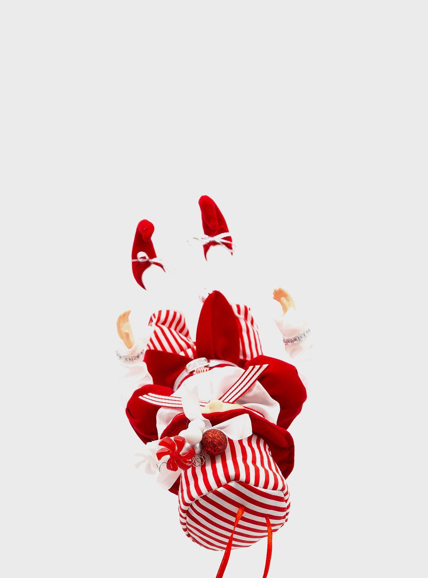 Kringle Klaus Peppermint Elf Ornament, , alternate