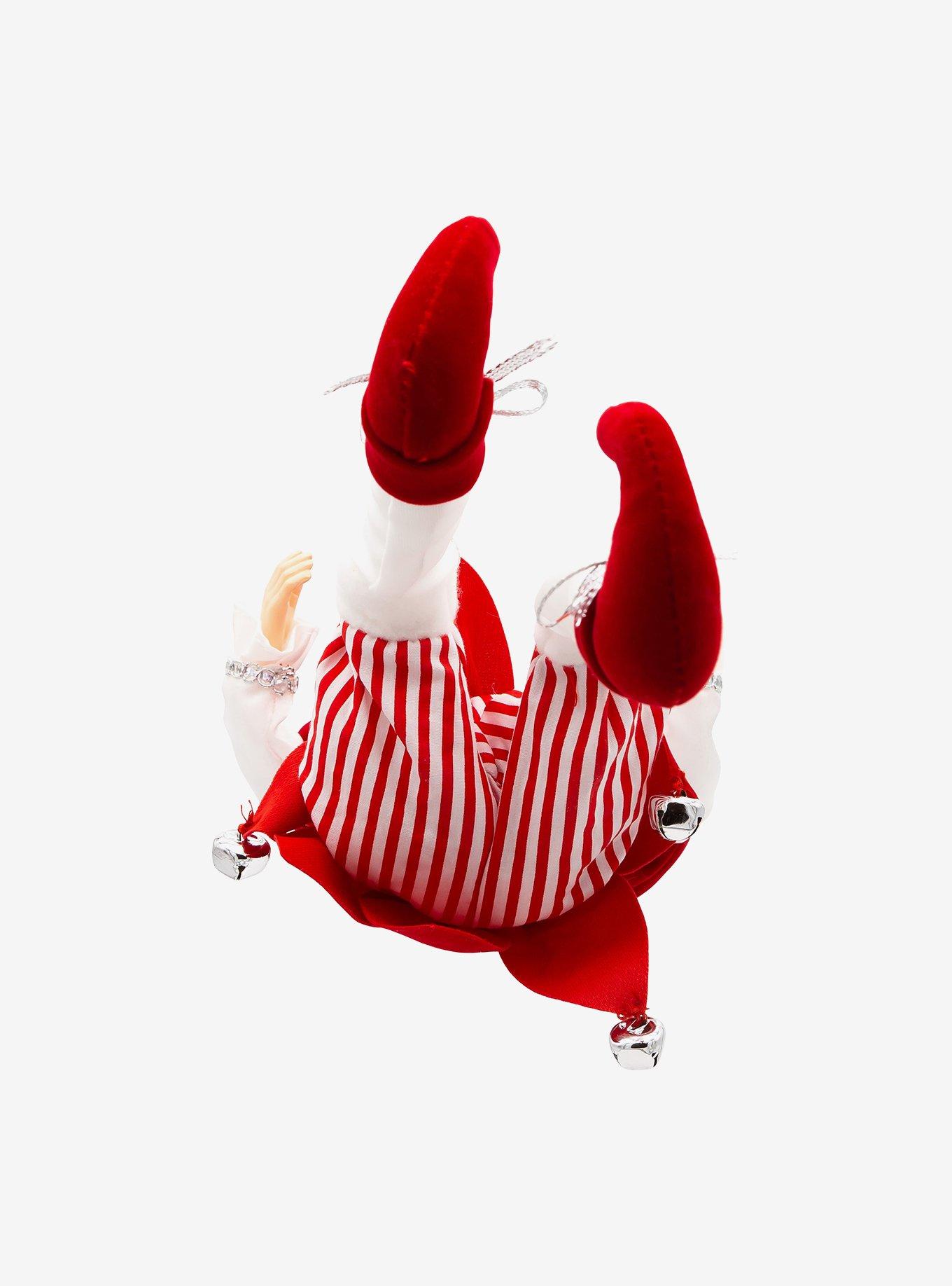 Kurt Adler Kringle Klaus Peppermint Elf Ornament, , alternate