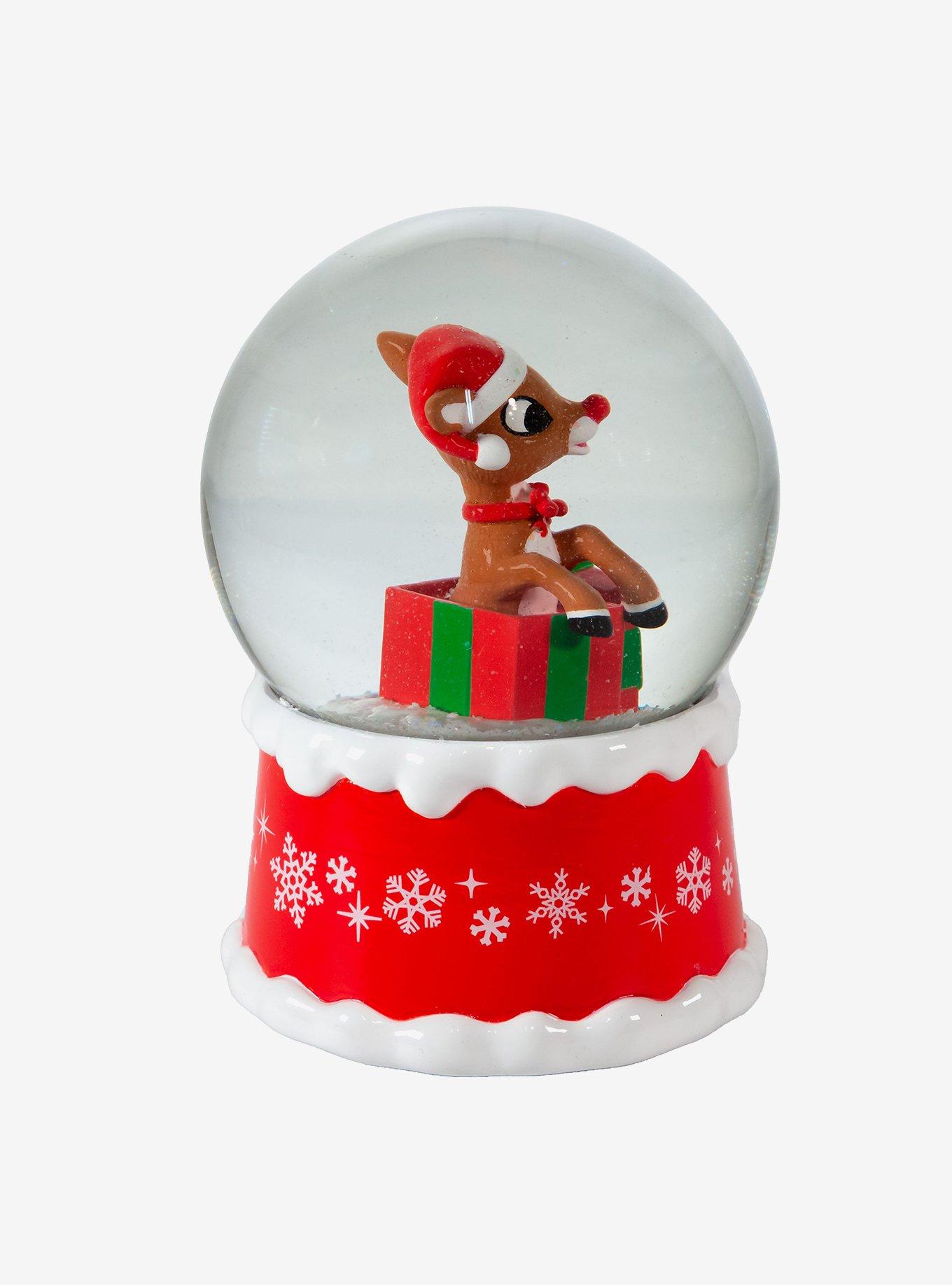 Kurt Adler Rudolph the Red-Nosed Reindeer with Gifts Snow Globe, , alternate