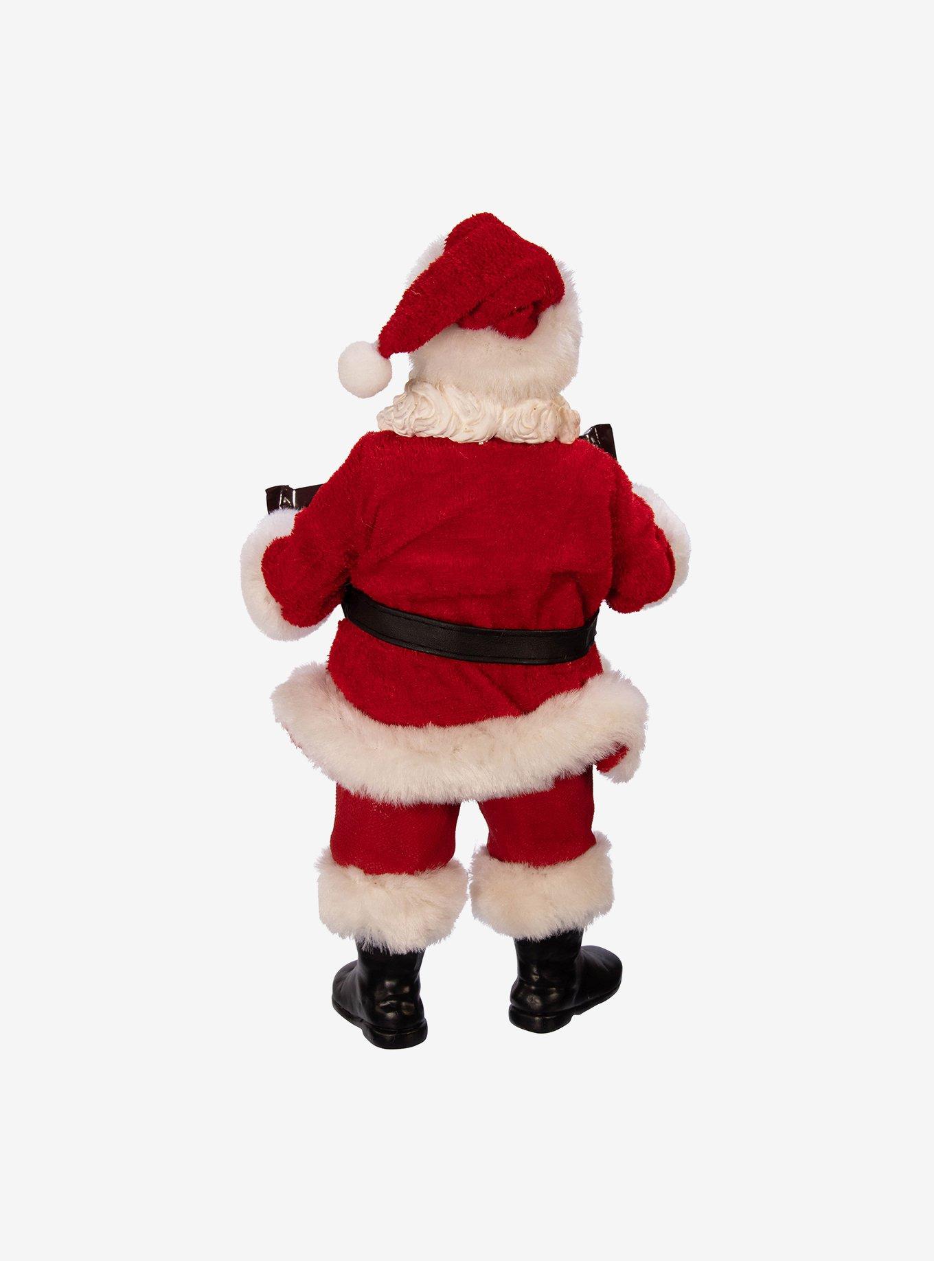 Kurt Adler Hershey Bar Fabric Santa Figure, , alternate