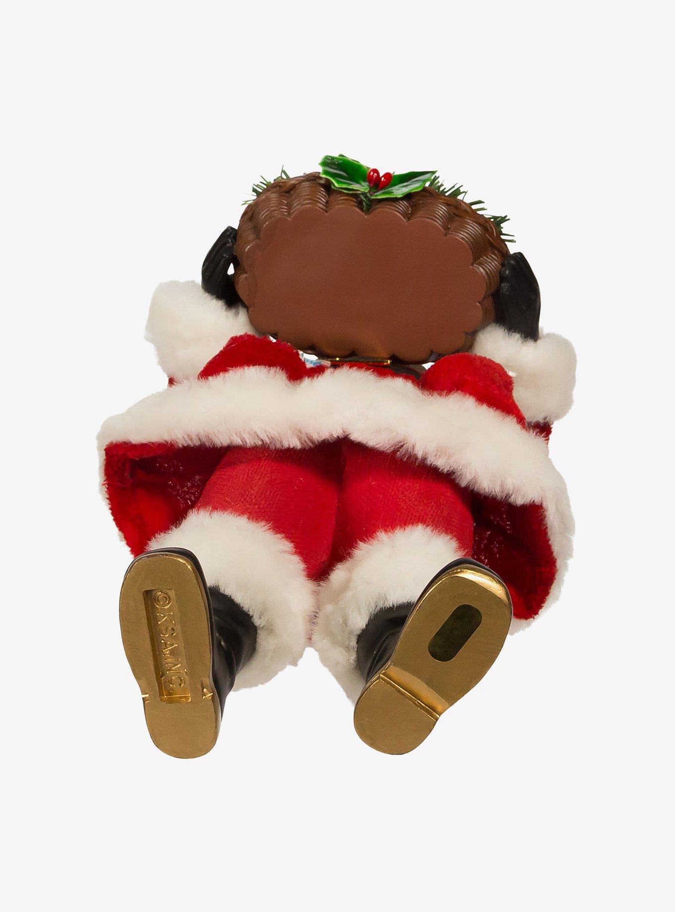 Kurt Adler Hershey Santa with Basket Figure, , alternate