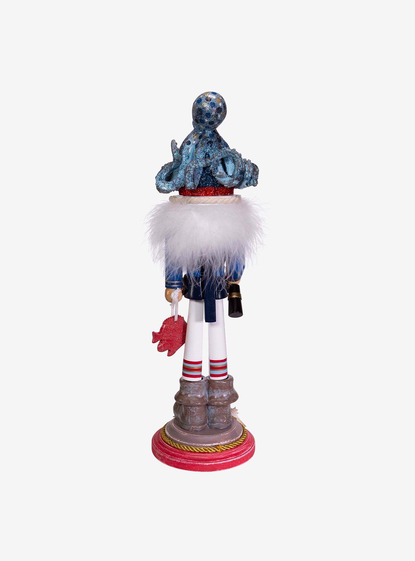 Kurt Adler Hollywood Octopus Hat Nutcracker, , alternate - view 3