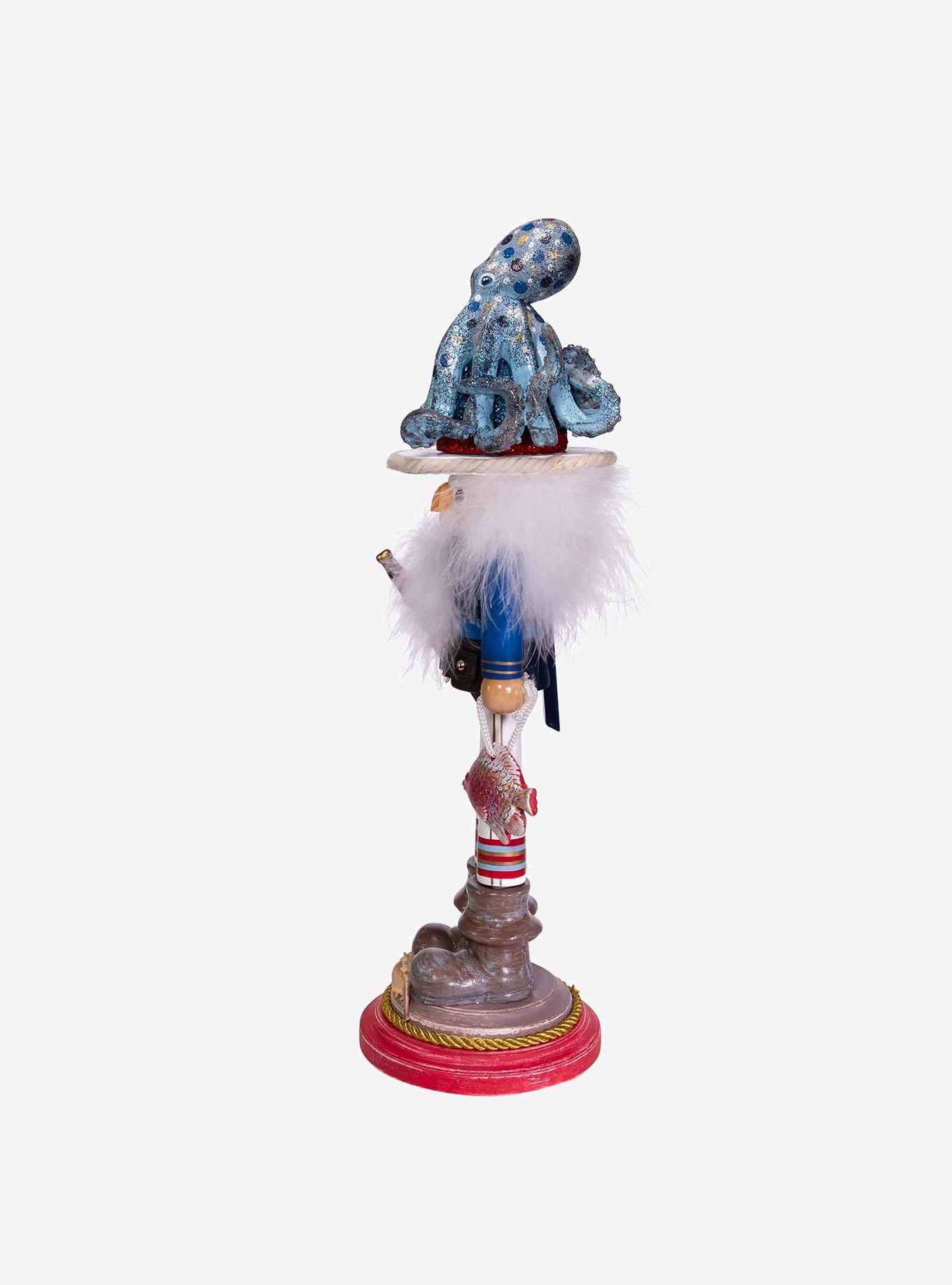 Kurt Adler Hollywood Octopus Hat Nutcracker, , alternate - view 4