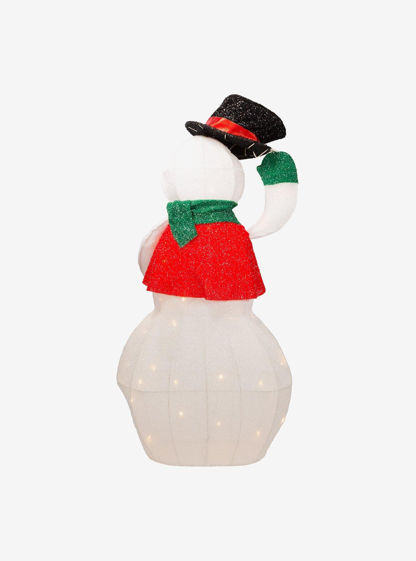 Light Up LED Animated Snowman, , hi-res