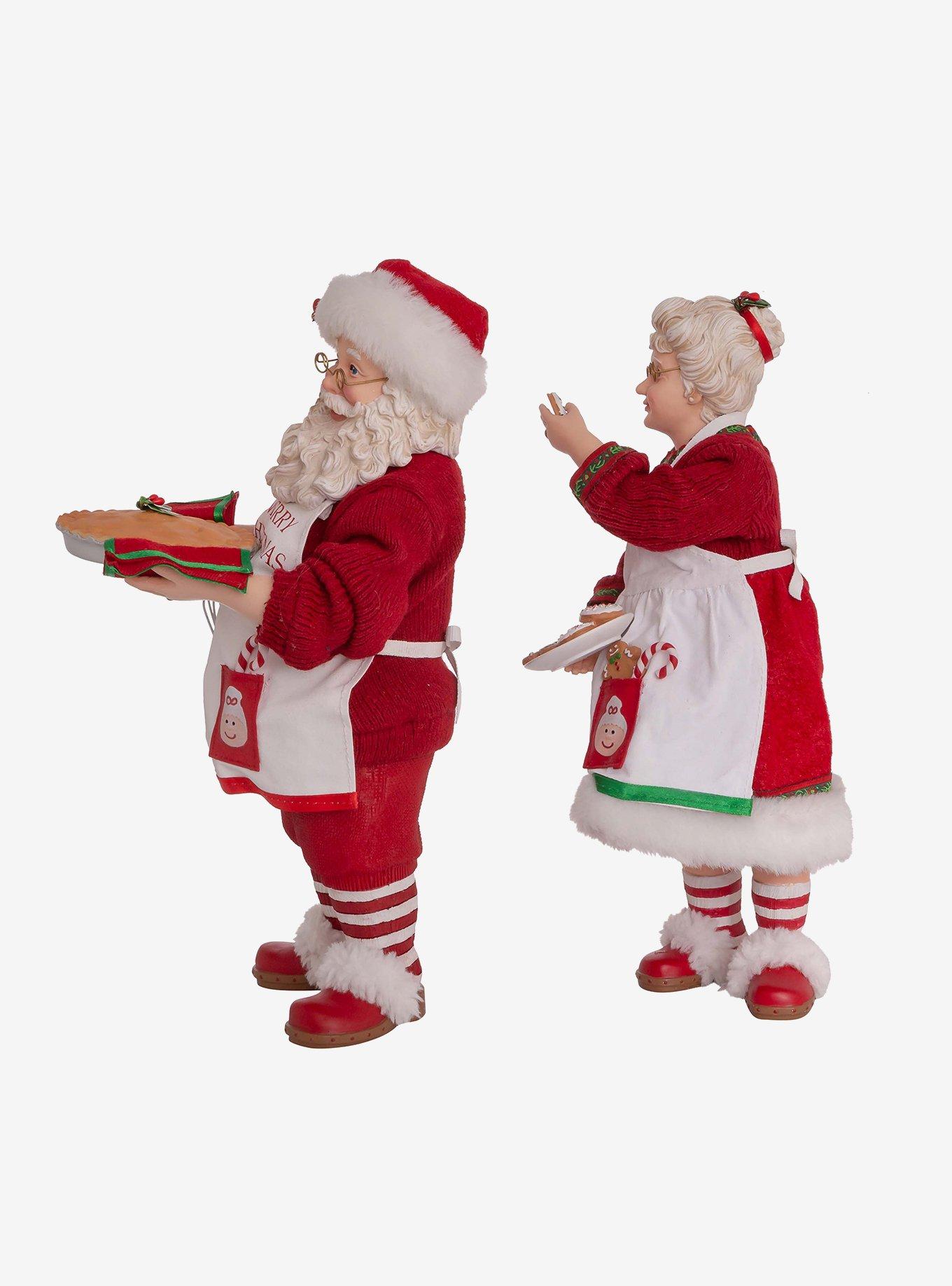 Kurt Adler Fabriche Mr. and Mrs. Santa Figure, , alternate