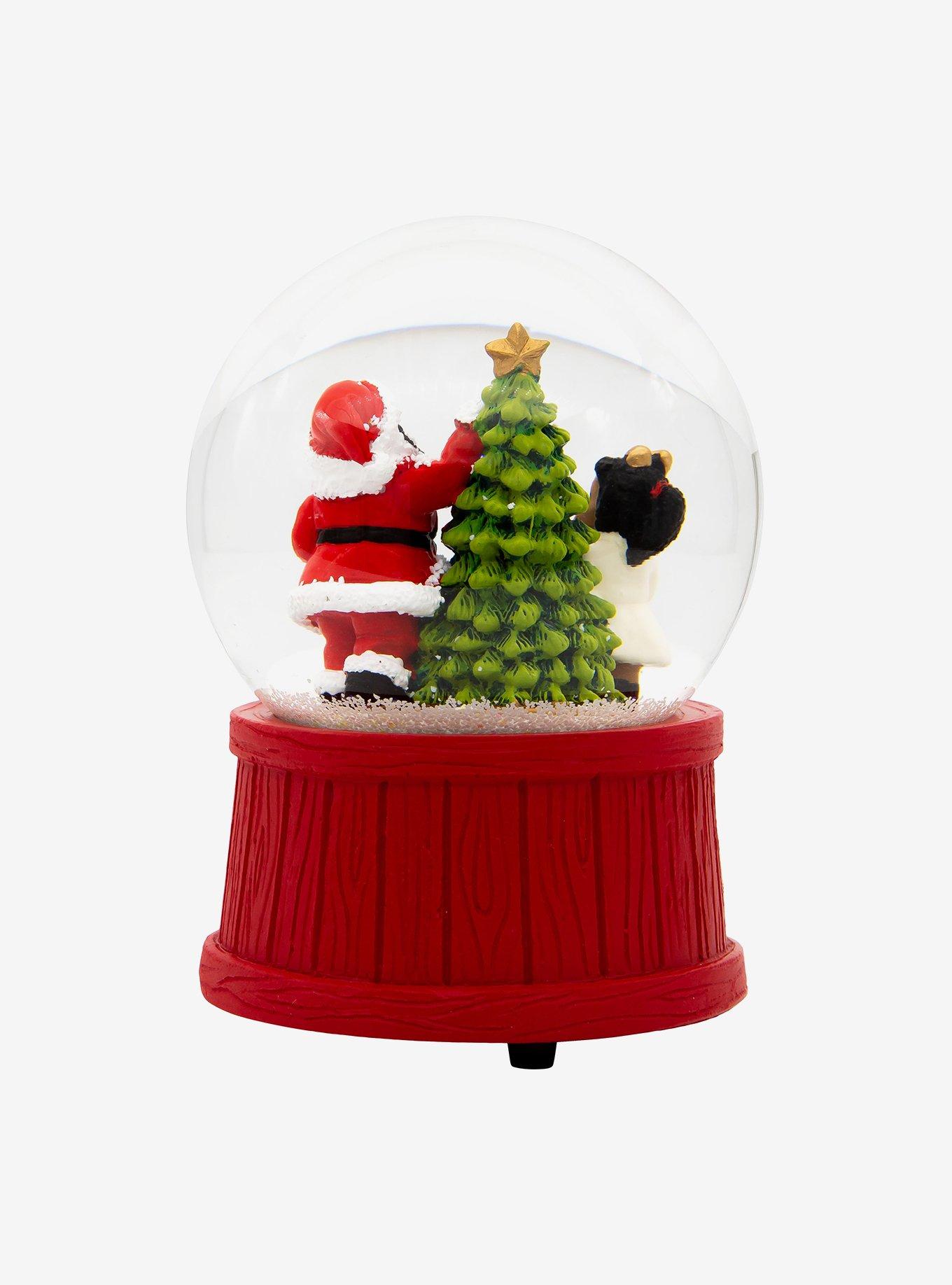 Kurt Adler Musical Santa Snow Globe, , alternate