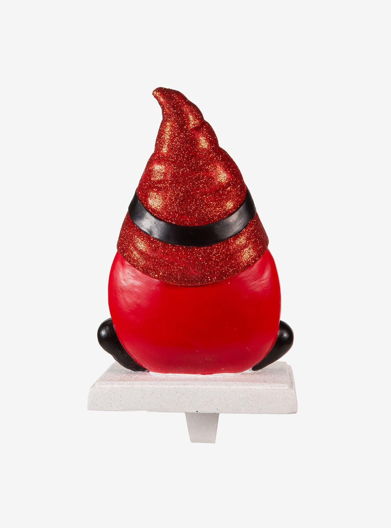 Kurt Adler Resin Gnome Stocking Holder, , alternate