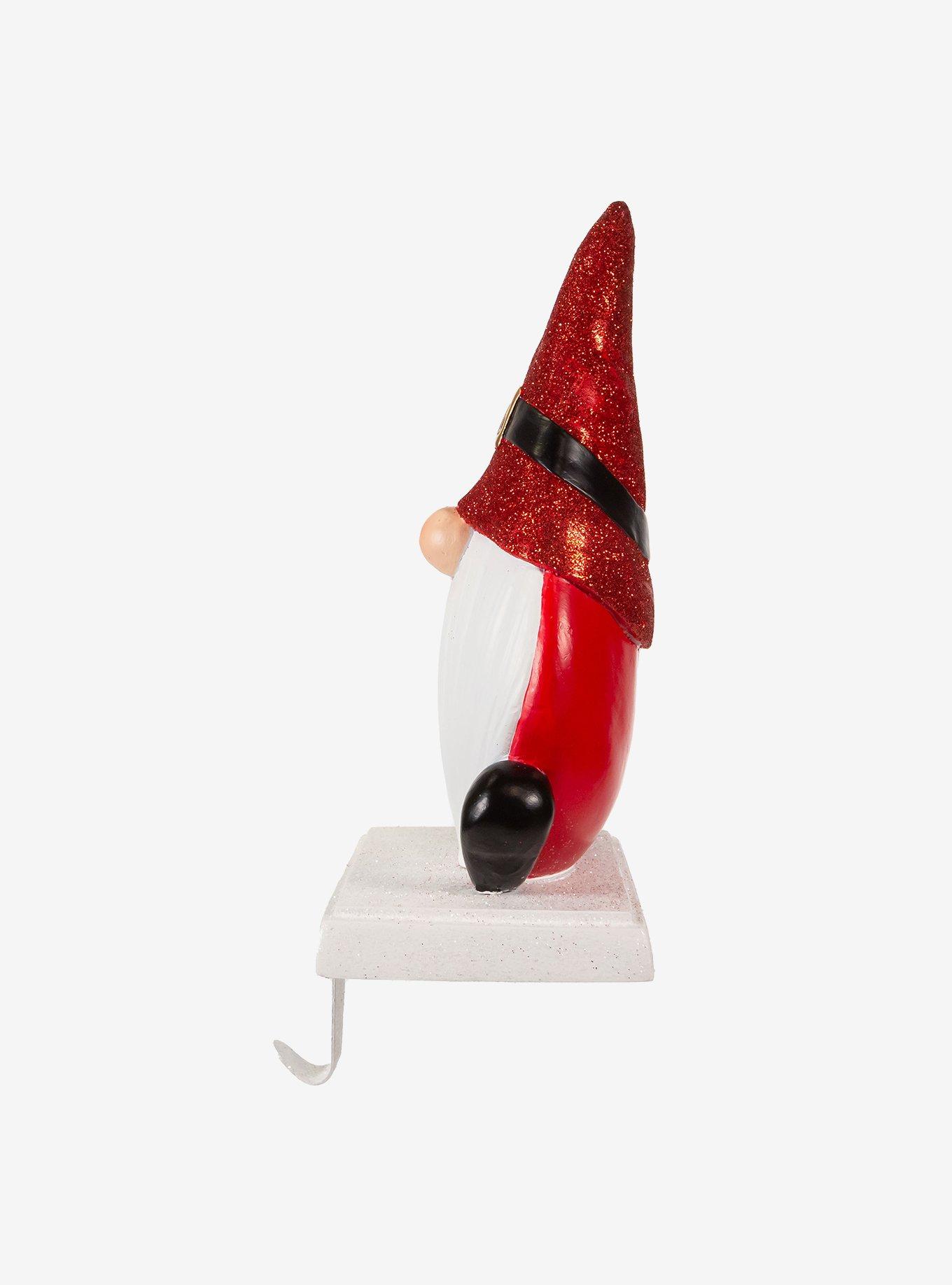 Kurt Adler Resin Gnome Stocking Holder, , alternate