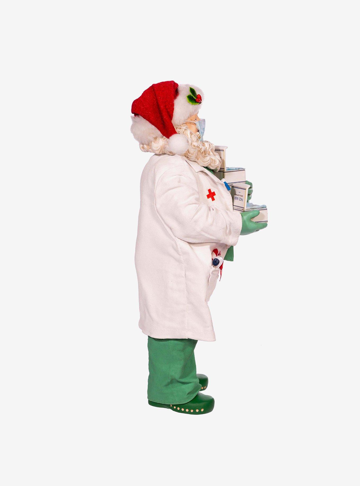 Kurt Adler Fabriche Santa Doctor Figure, , alternate