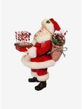 Kurt Adler Fabriche Santa with Candy Cane Tray Figure, , alternate