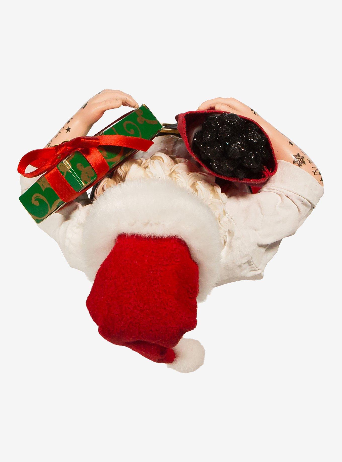 Kurt Adler Fabriche Santa with Tattoos Figure, , alternate