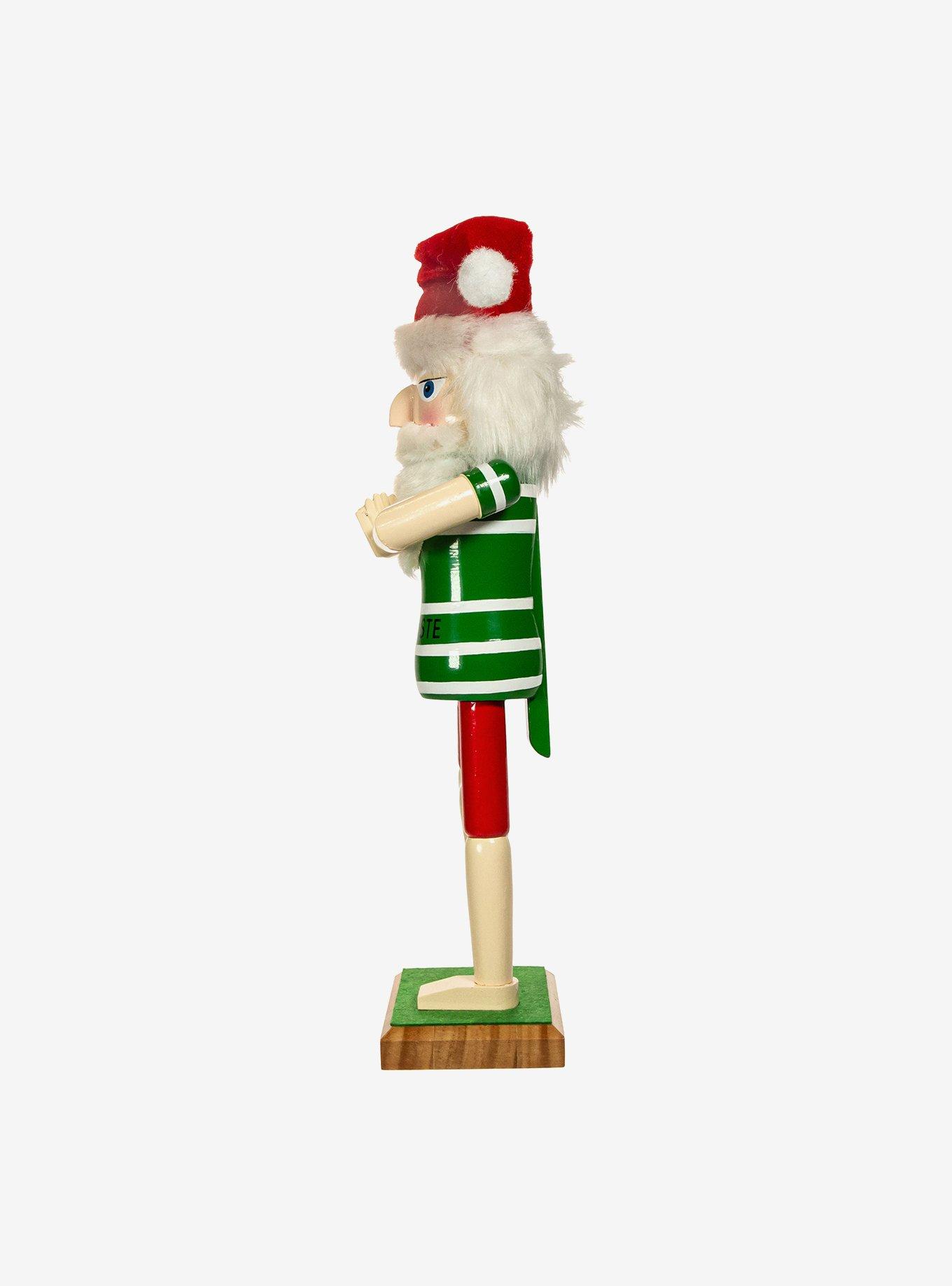 Kurt Adler Wooden Yoga Santa Nutcracker, , alternate