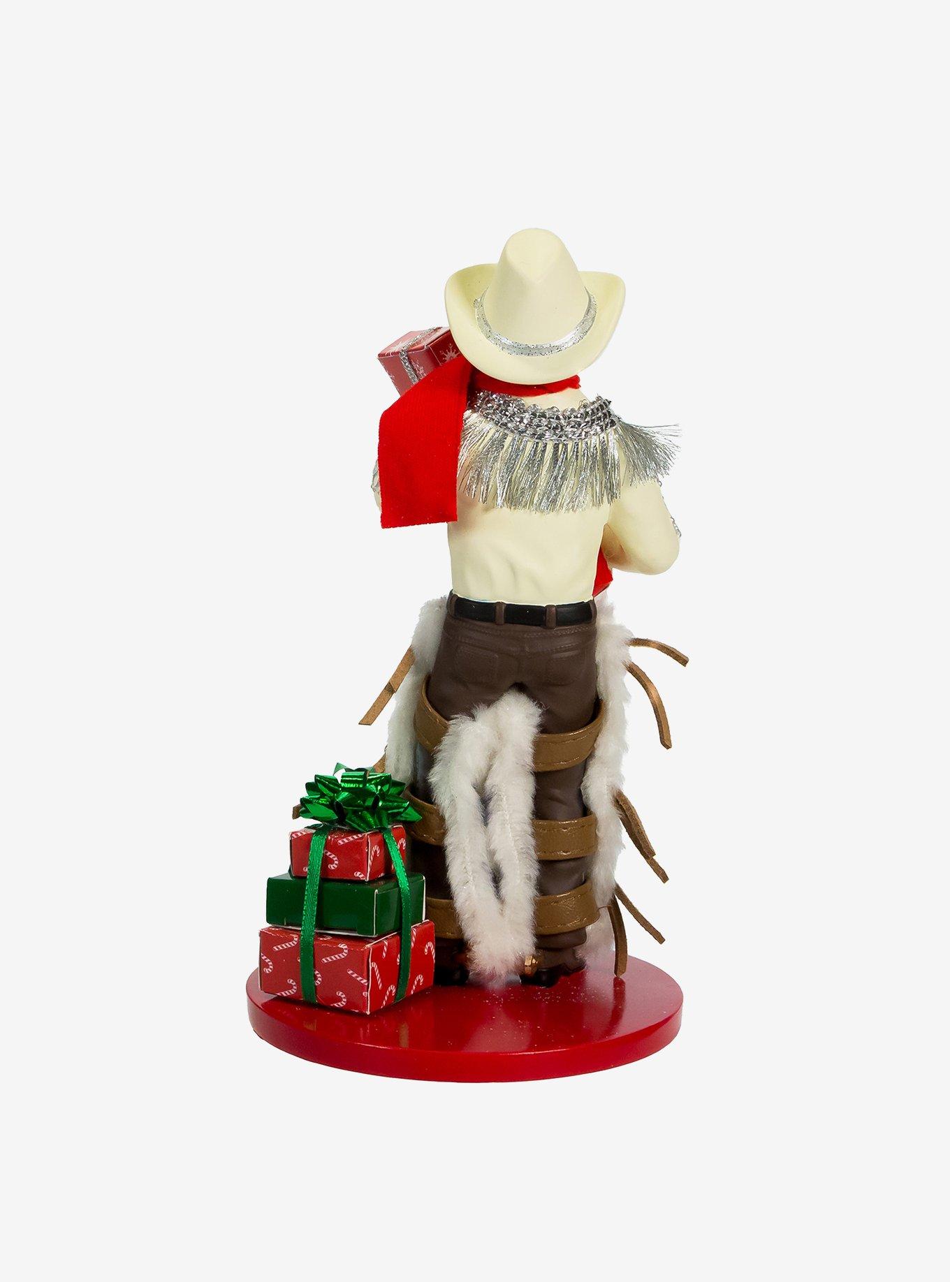 Kurt Adler A Christmas Story Fabric Mache Cowboy Ralphie Figure, , alternate