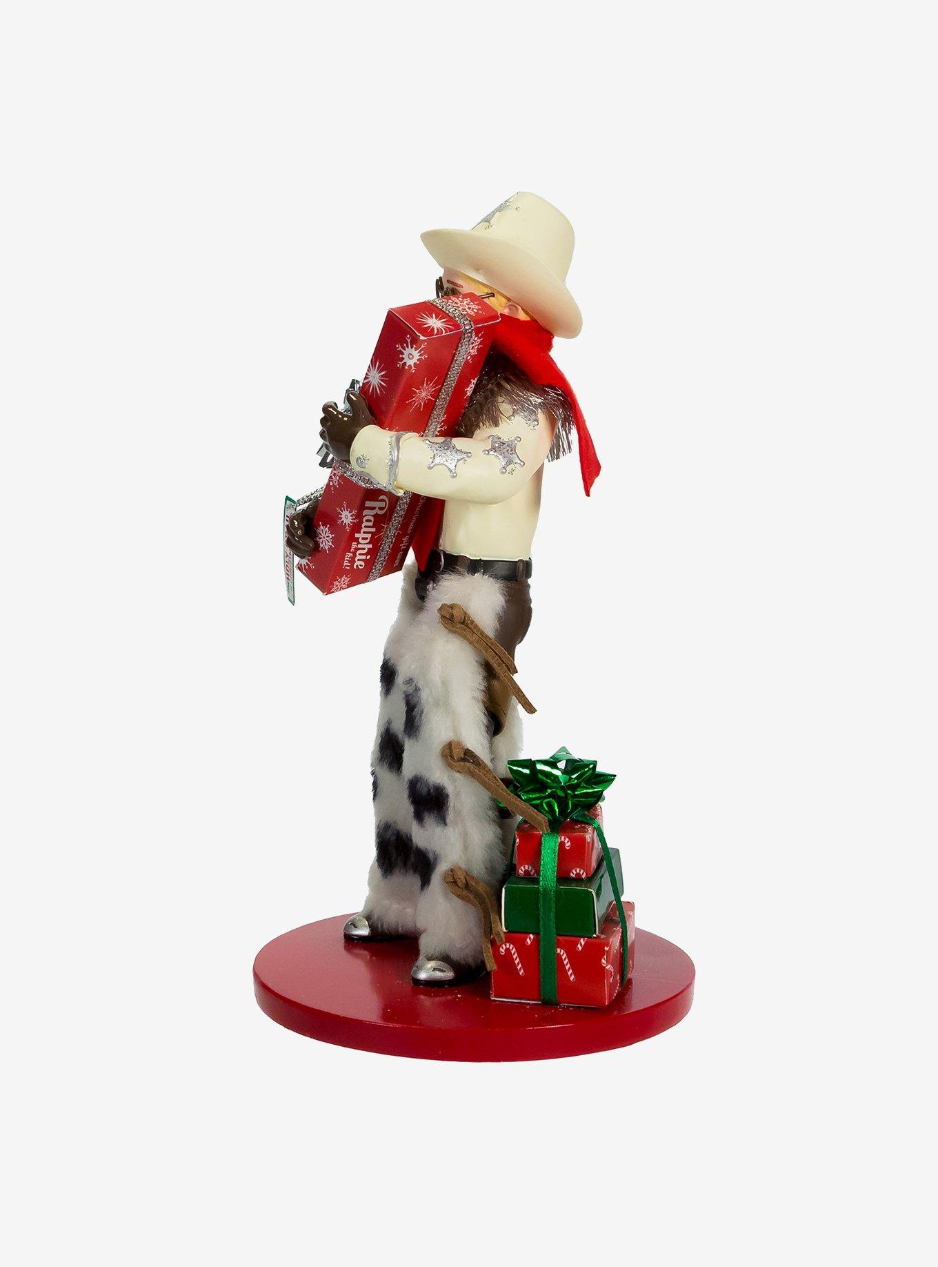 Kurt Adler A Christmas Story Fabric Mache Cowboy Ralphie Figure, , alternate