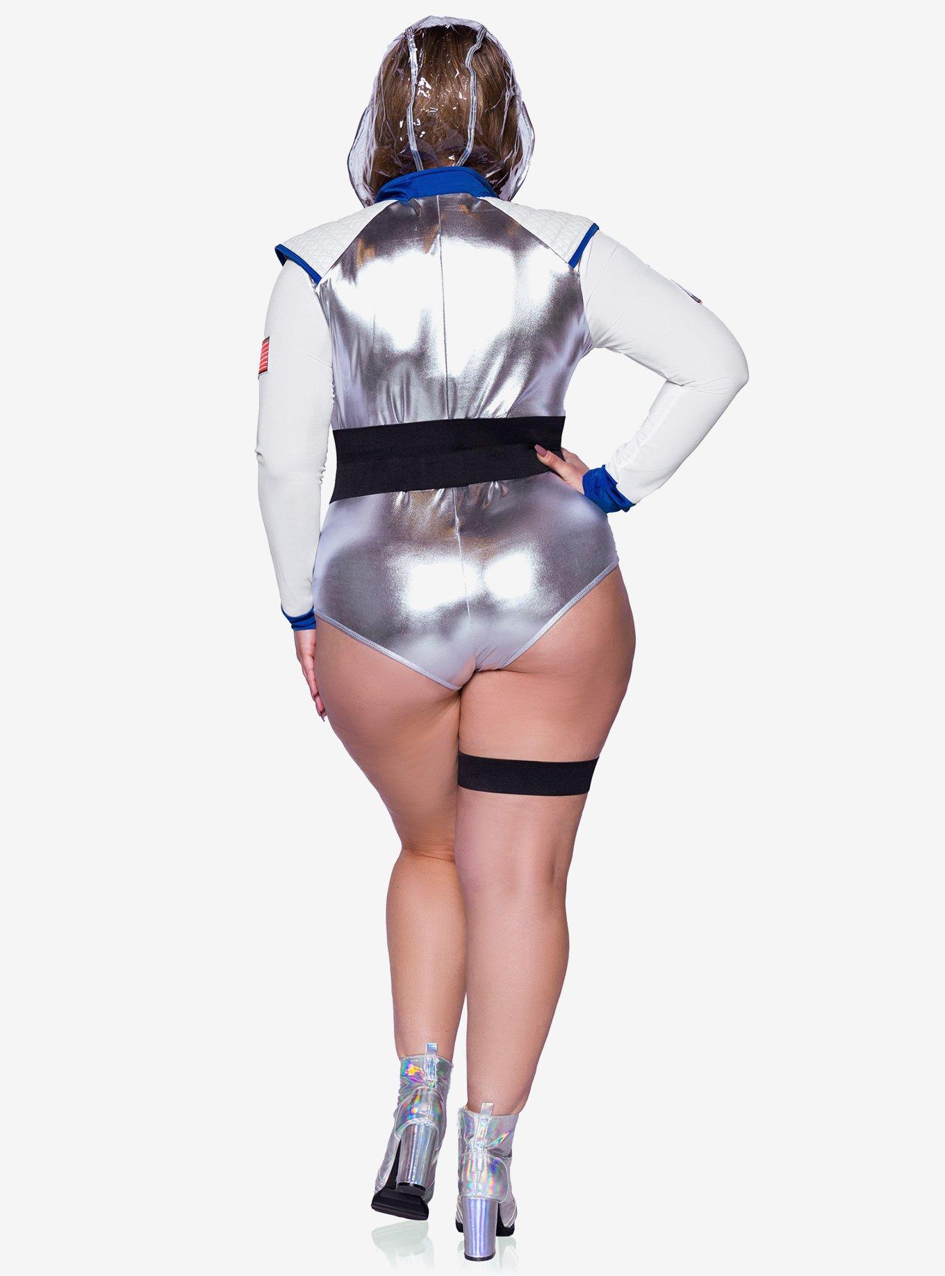 Galaxy Girl Plus Size Costume, MULTICOLOR, alternate
