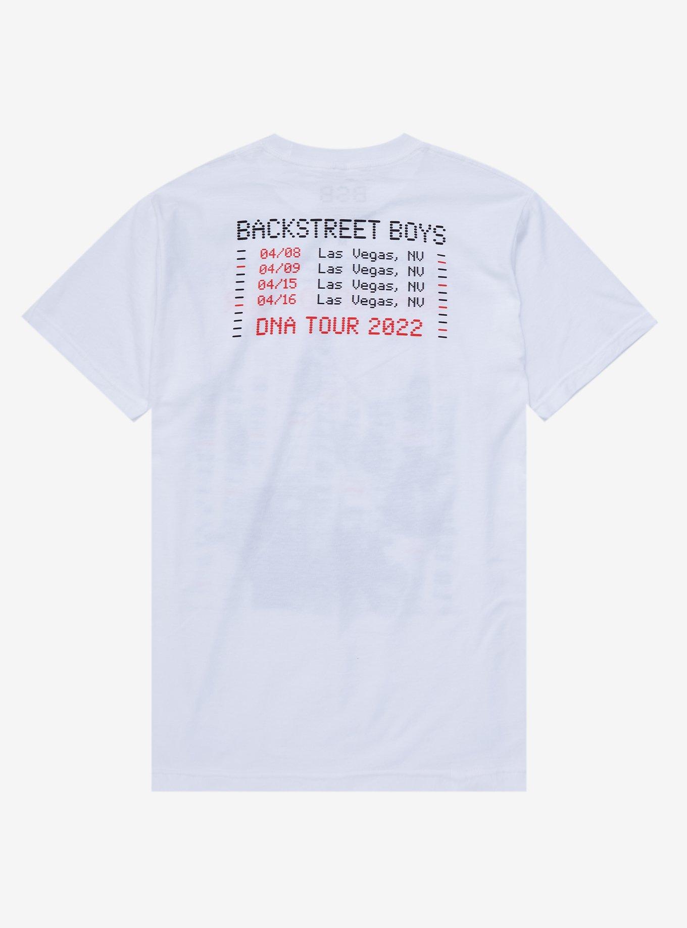 Backstreet Boys DNA World Tour T-Shirt, BLACK, alternate