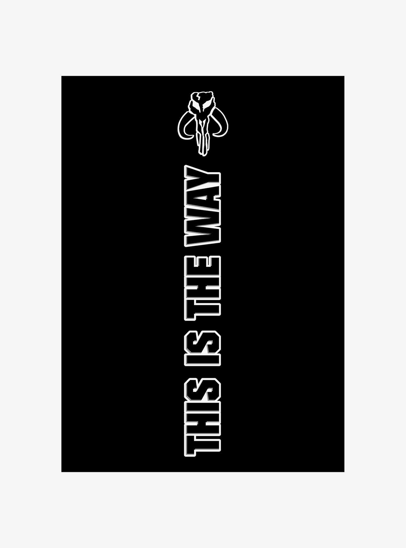 Star Wars The Mandalorian This Is The Way Jogger Sweatpants, BLACK, alternate