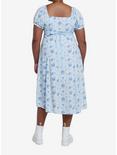 Disney Peter Pan Wendy Floral Midi Dress Plus Size, BLUE, alternate