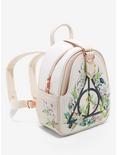 Our Universe Harry Potter Floral Deathly Hallows Mini Backpack - BoxLunch Exclusive, , alternate
