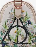 Our Universe Harry Potter Floral Deathly Hallows Mini Backpack - BoxLunch Exclusive, , alternate