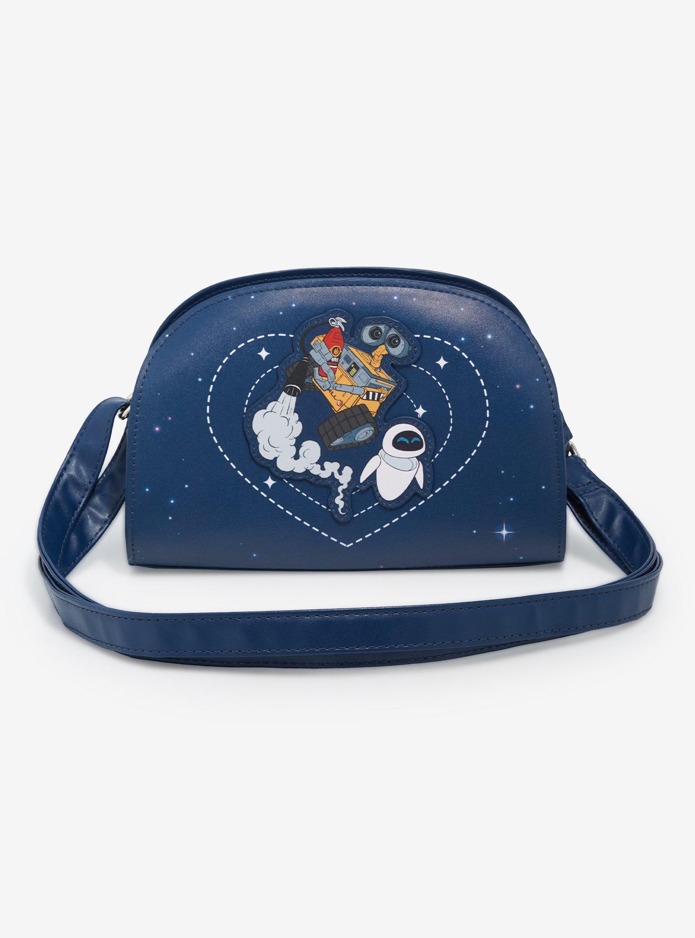 Loungefly Disney Pixar WALL-E EVE & WALL-E Space Crossbody Bag - BoxLunch Exclusive, , alternate