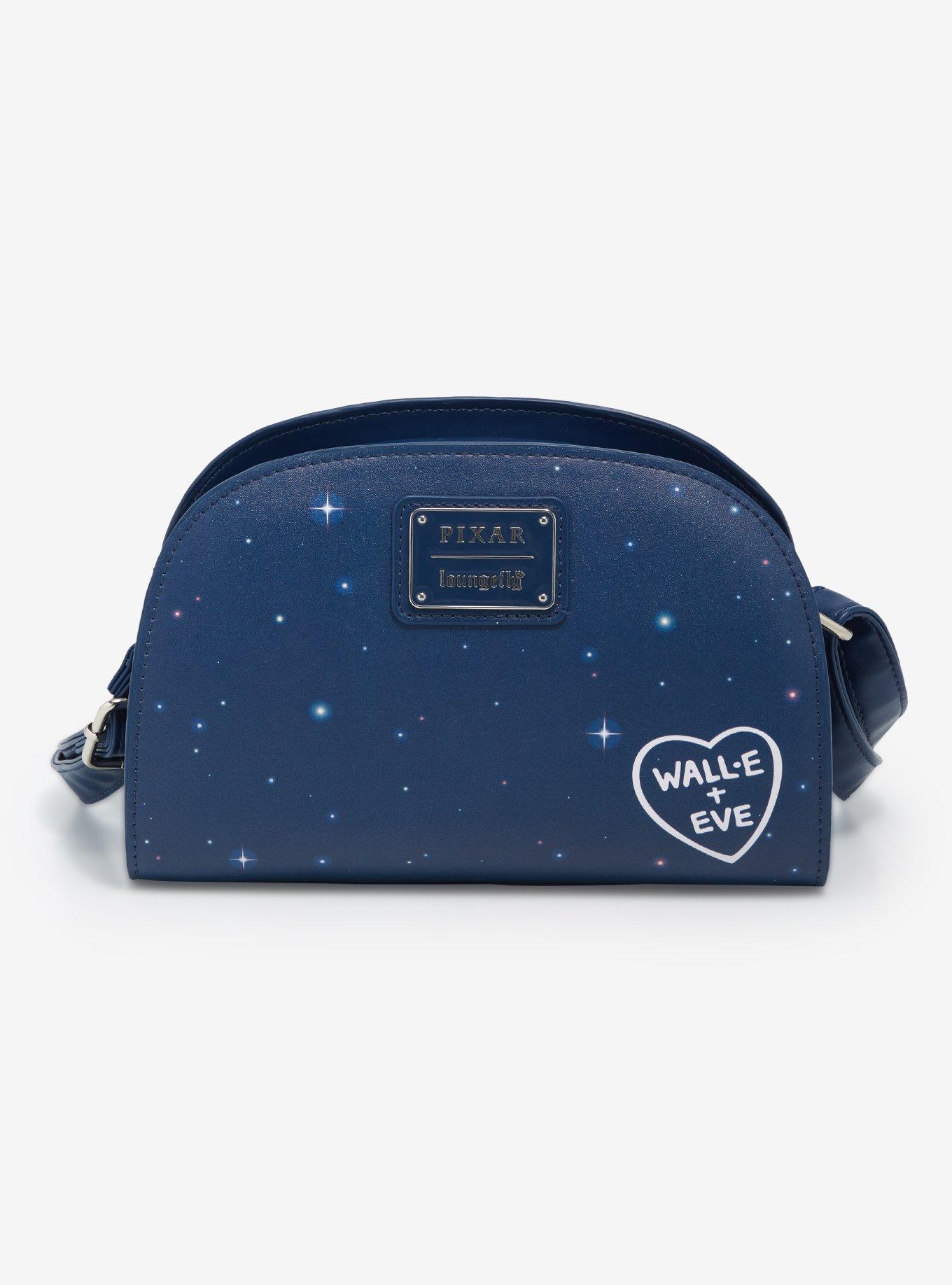 Loungefly Disney Pixar WALL-E EVE & WALL-E Space Crossbody Bag - BoxLunch Exclusive, , alternate