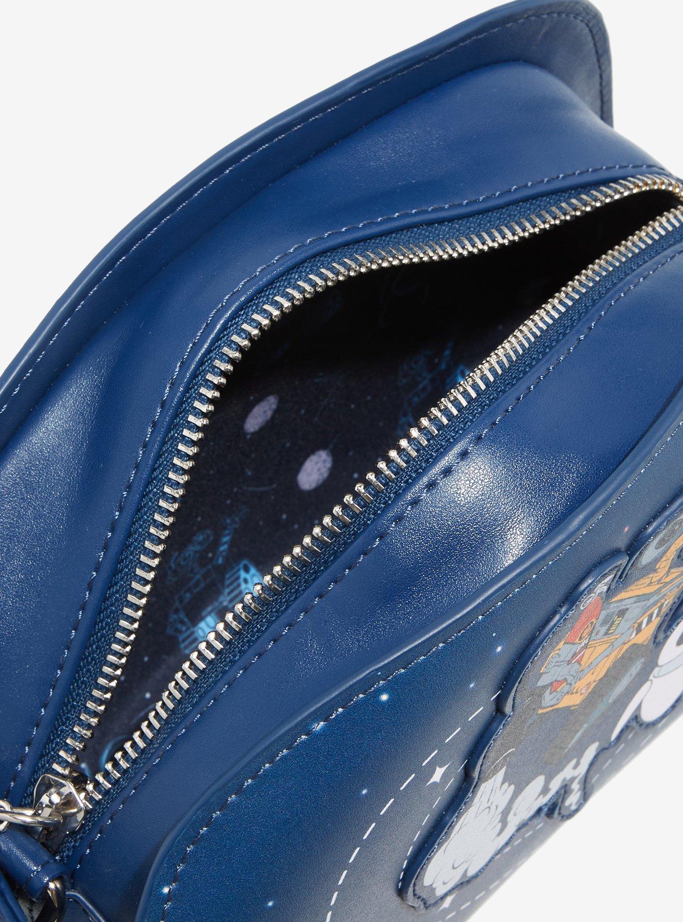 Loungefly Disney Pixar WALL-E EVE & WALL-E Space Crossbody Bag - BoxLunch Exclusive, , alternate