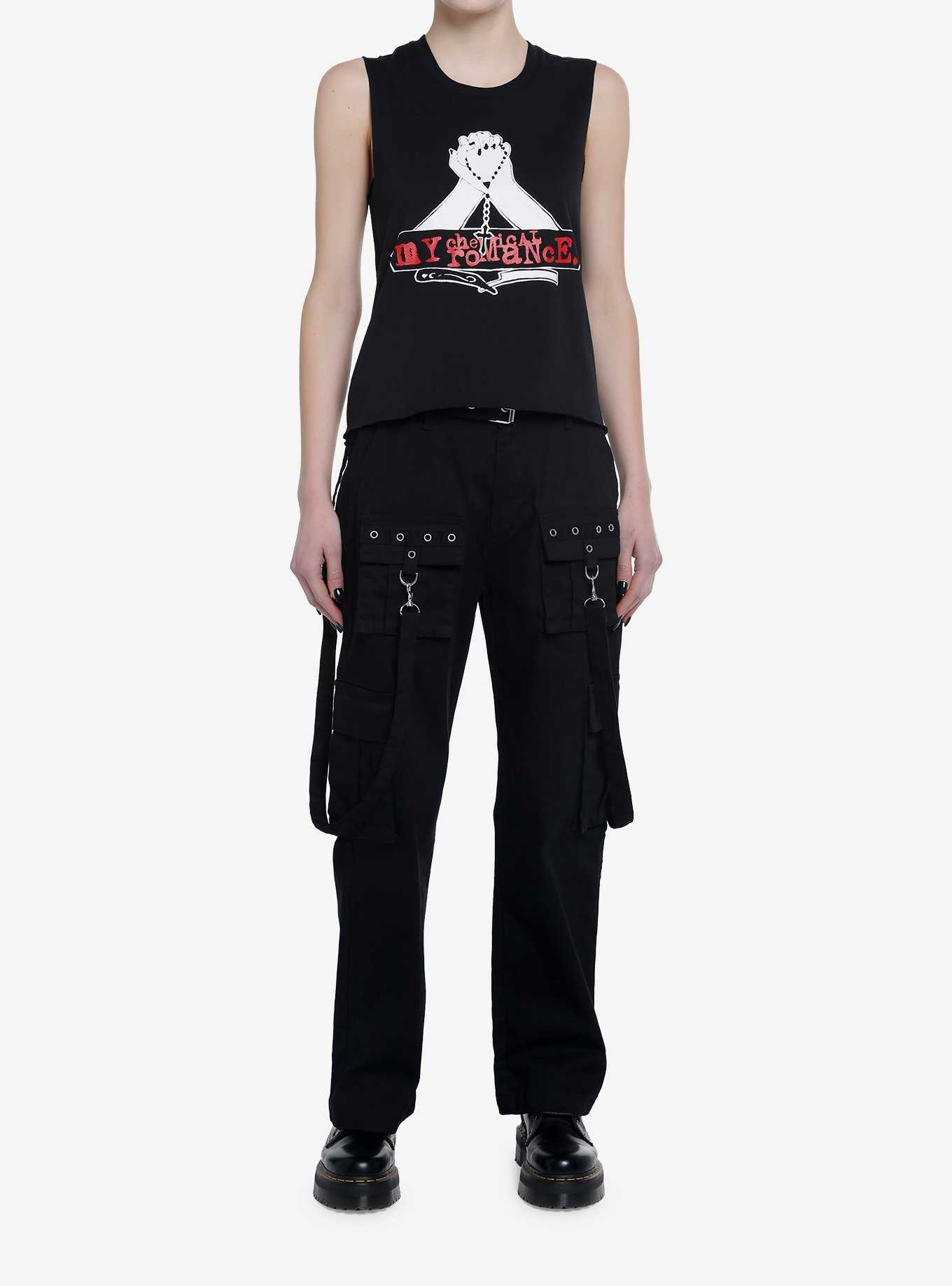 My Chemical Romance Prayer Girls Muscle Tank Top, , hi-res
