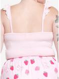 Strawberry Shortcake Ruffle Lace Crop Girls Cami Plus Size, MULTI, alternate