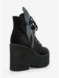 Fairy Wing Velvet Platform Boots, MULTI, alternate