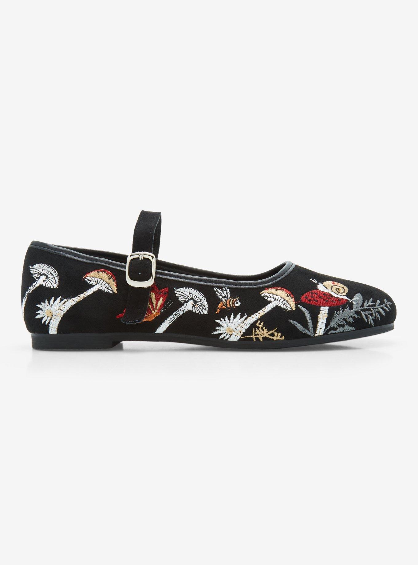 Mushroom Ballet Flats, MULTI, alternate