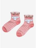 Cinnamoroll & Mocha Strawberry Ankle Socks, , alternate