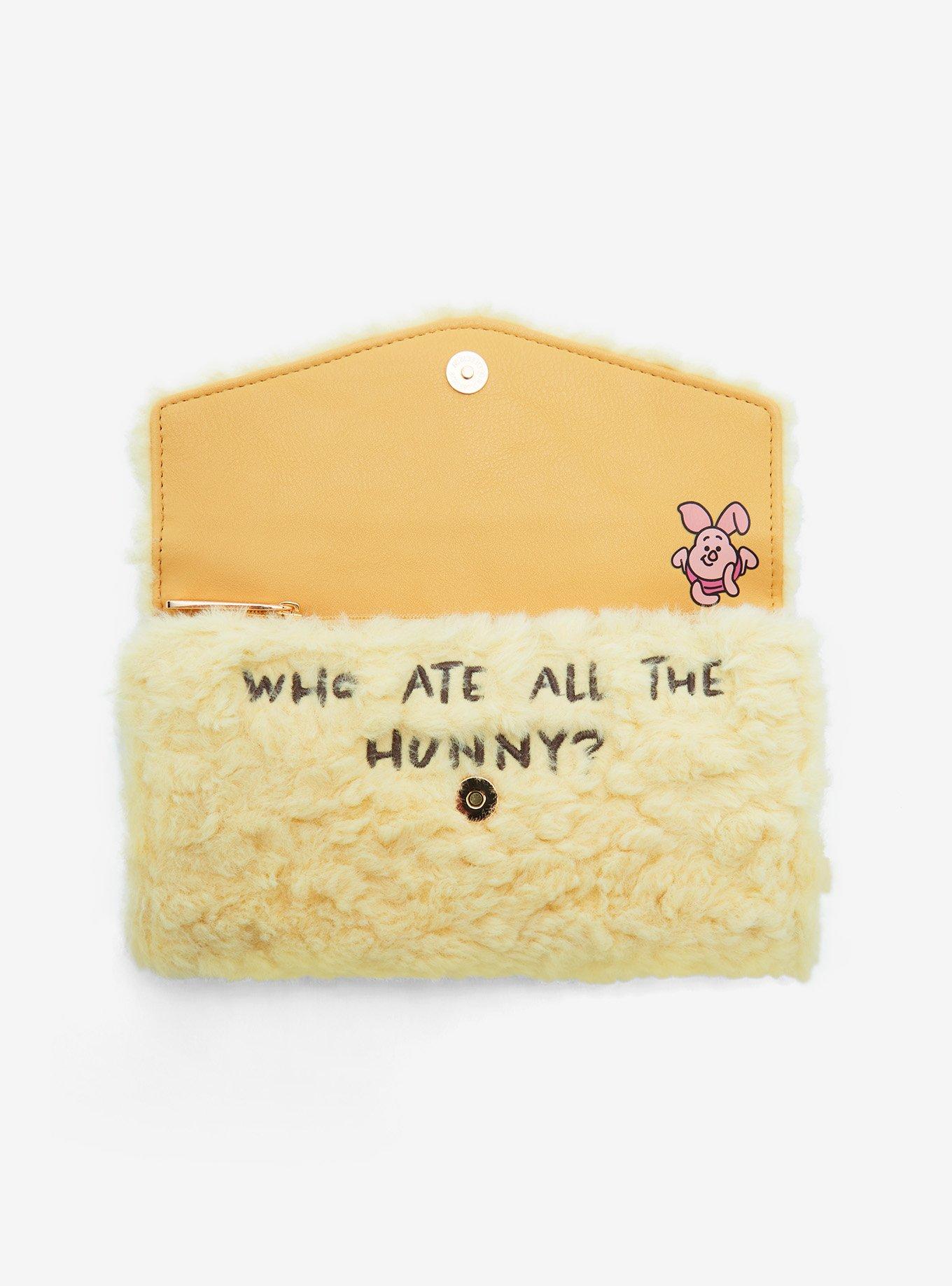 Our Universe Disney Winnie the Pooh Plush Pooh Bear Figural Wallet - BoxLunch Exclusive, , alternate