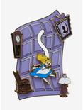 Loungefly Disney Alice In Wonderland Rabbit Hole Sliding Enamel Pin, , alternate
