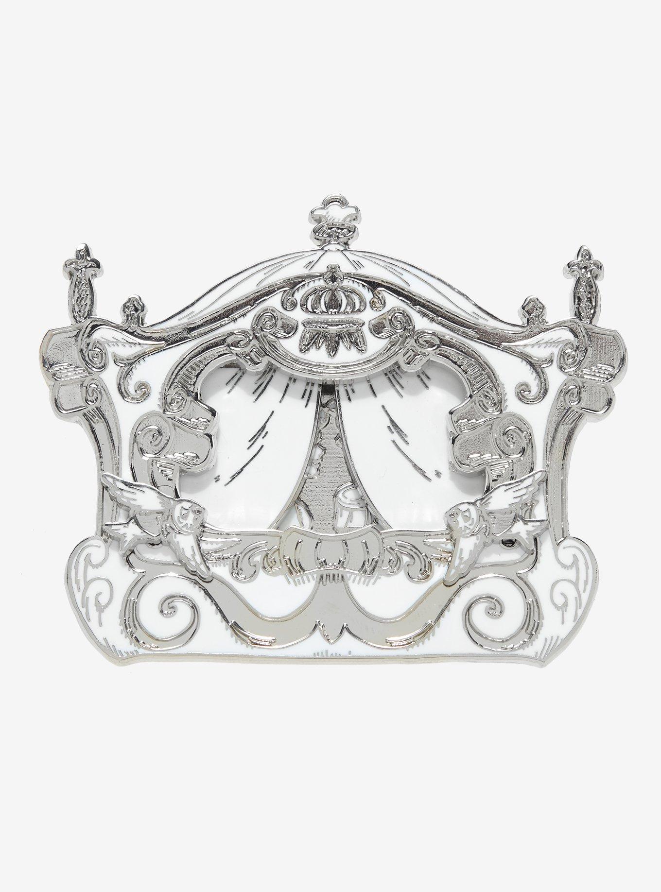Loungefly Disney Cinderella Carriage Enamel Pin, , alternate
