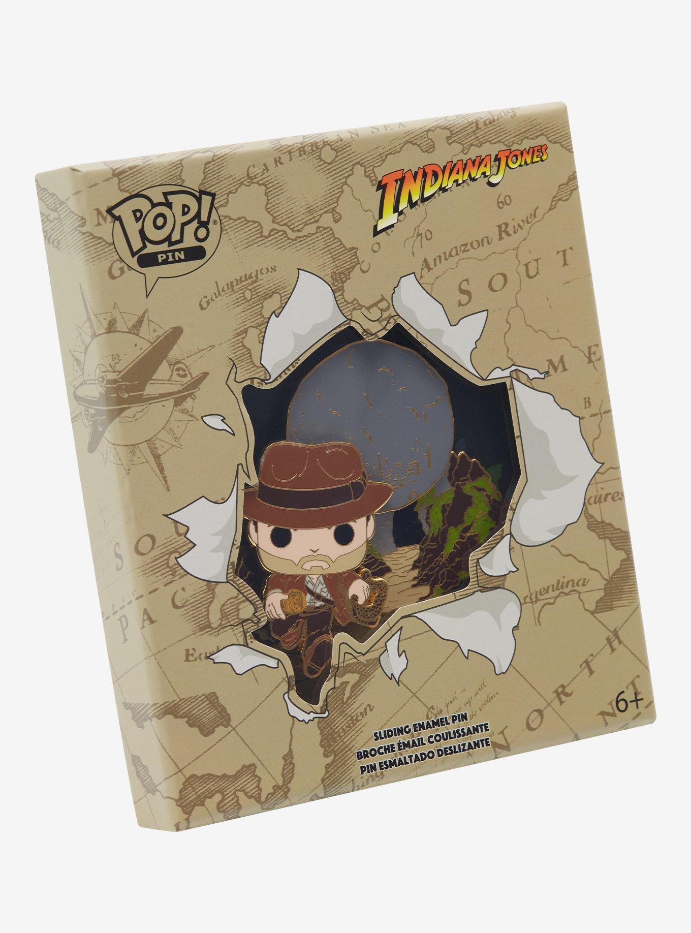 Funko Indiana Jones Pop! Sliding Enamel Pin, , alternate