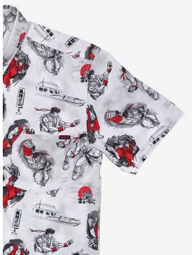 RSVLTS Street Fighter Art of Ansatsuken KUNUFLEX Short Sleeve Shirt, , hi-res