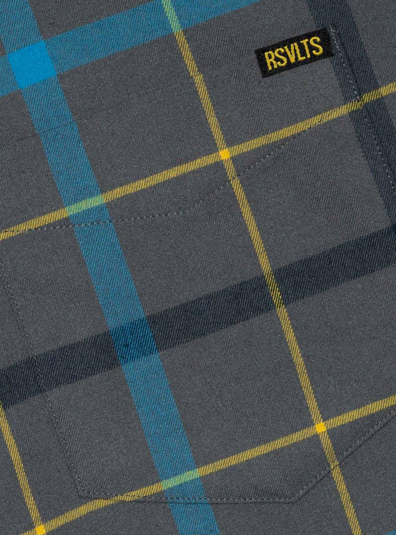 RSVLTS Batman Caped Crusader BorlandFlex Long Sleeve Stretch Flannel, MULTI, alternate