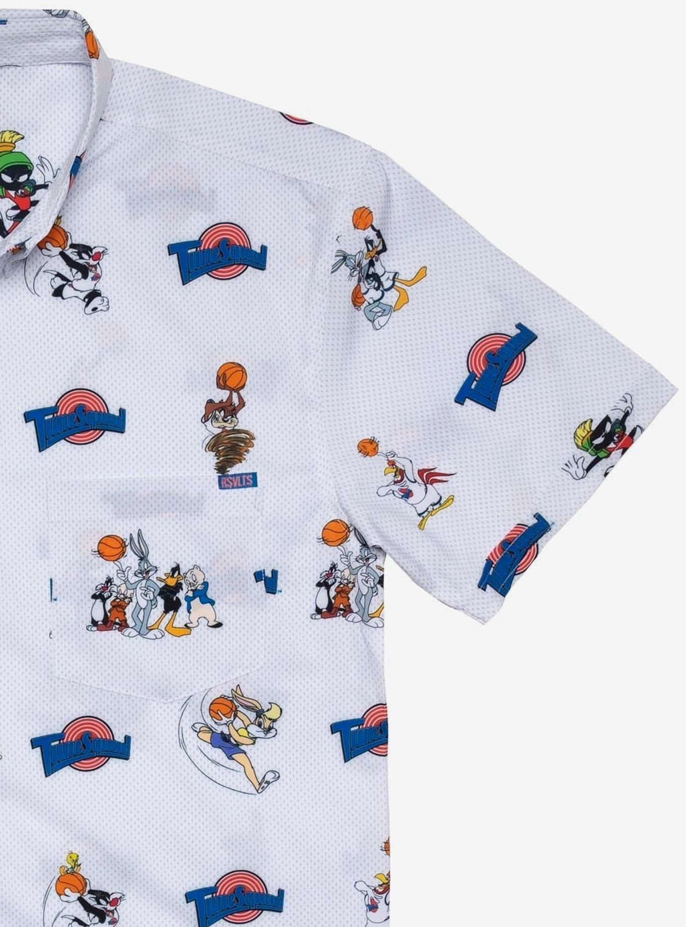 RSVLTS Space Jam Tune Jersey KUNUFLEX Short Sleeve Shirt, BRIGHT WHITE, alternate
